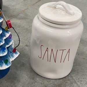 Rae Dunn Santa Canister